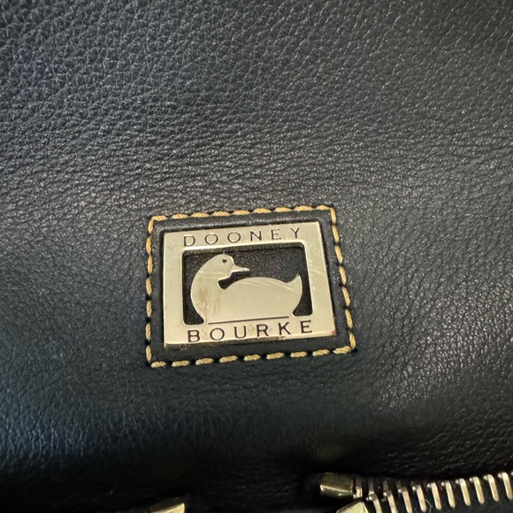 Dooney shoulder Black/Dark Blue Hobo bag - Picture 9 of 10